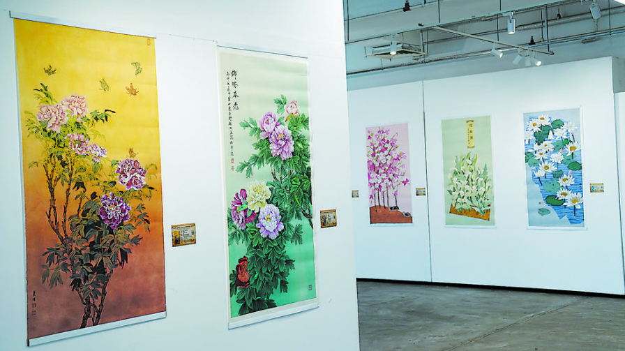 巨野工笔牡丹画“绽放”吉隆坡